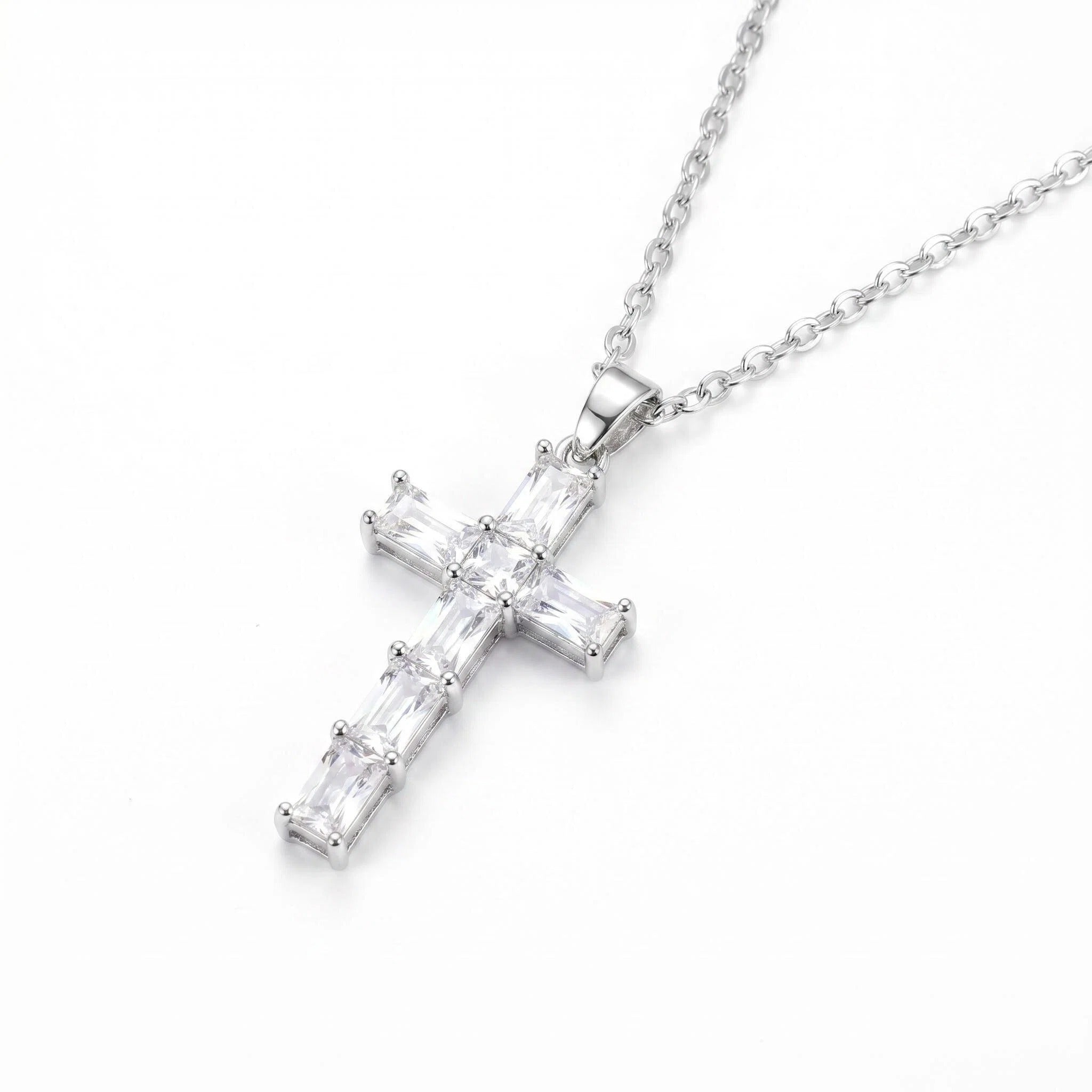Celestial Faith Cross Necklace